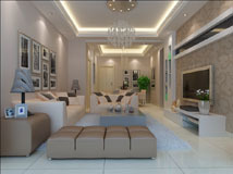 金岸名邸楊總客廳裝修項目 成都藝廊裝飾工程廣元分公司的專業(yè)實踐